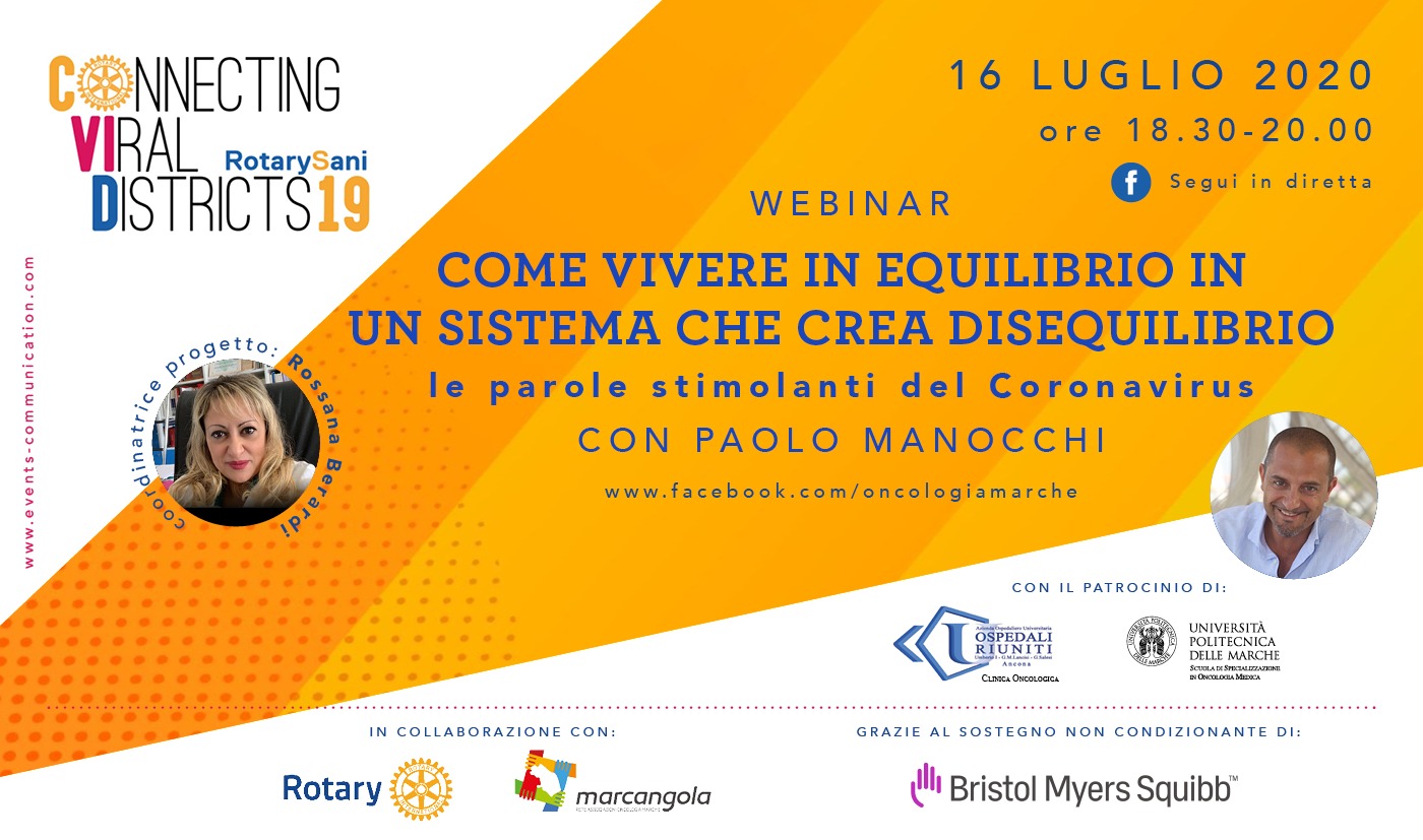 “Come vivere in equilibrio in un sistema che crea disequilibrio”